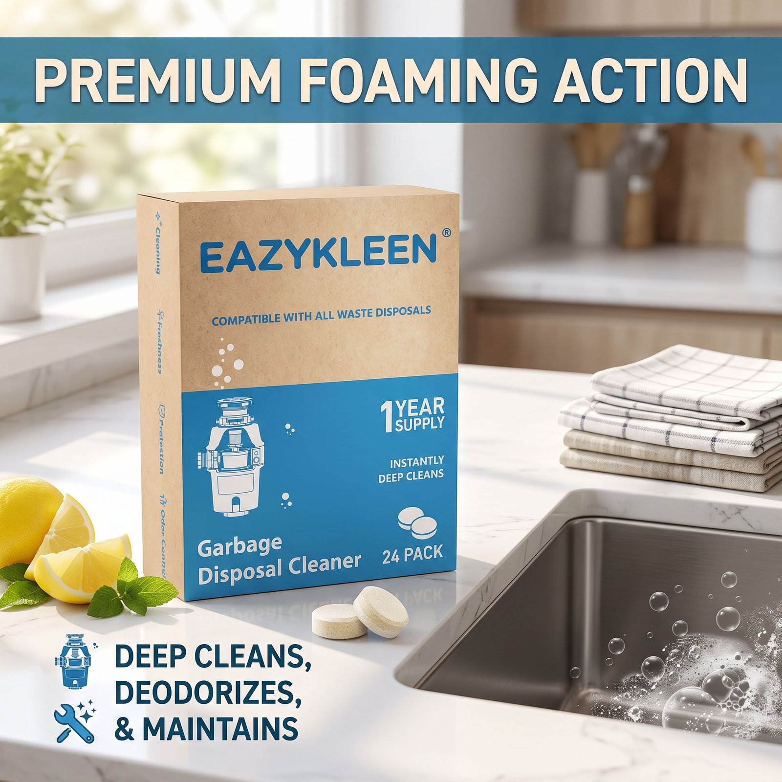 Garbage Disposal Cleaner view 3